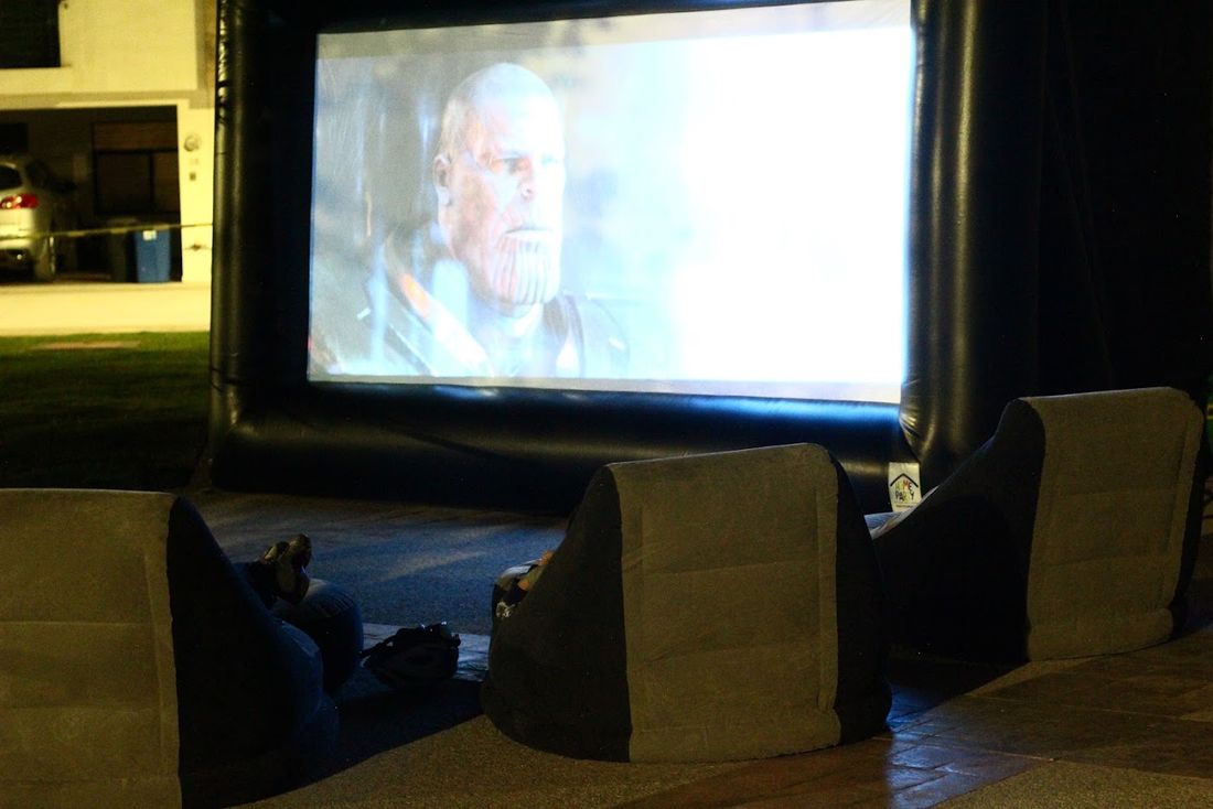 Cine y fogatero de Fiesta Party Rental en un evento en San Luis Potosí — foto 4
