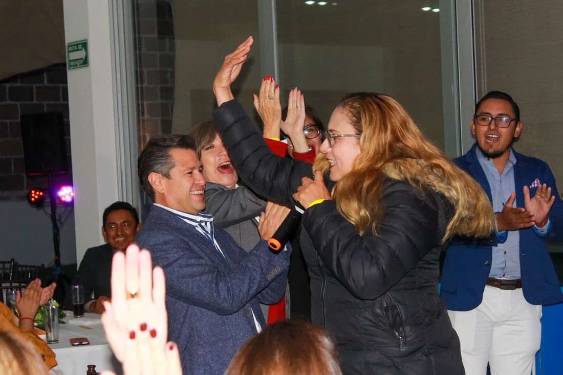 Concursos de TV de Fiesta Party Rental en un evento en San Luis Potosí — foto 6